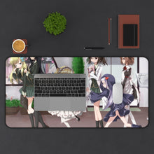 Load image into Gallery viewer, Boku Wa Tomodachi Ga Sukunai Sena Kashiwazaki, Yozora Mikazuki, Kobato Hasegawa, Rika Shiguma, Maria Takayama Mouse Pad (Desk Mat) With Laptop
