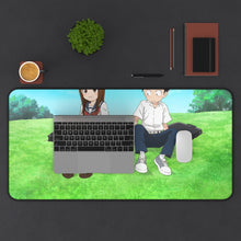 Load image into Gallery viewer, Karakai Jouzu No Takagi-san Mouse Pad (Desk Mat) With Laptop
