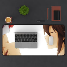 Load image into Gallery viewer, Kokoro Connect Himeko Inaba, Taichi Yaegashi Mouse Pad (Desk Mat) With Laptop
