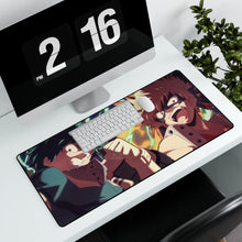 Load image into Gallery viewer, My Hero Academia Izuku Midoriya, Katsuki Bakugou Mouse Pad (Desk Mat) With Laptop
