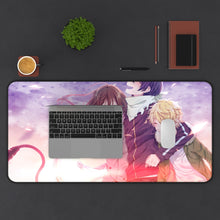 Load image into Gallery viewer, Noragami Yato, Yukine, Hiyori Iki, Noragami Mouse Pad (Desk Mat) With Laptop
