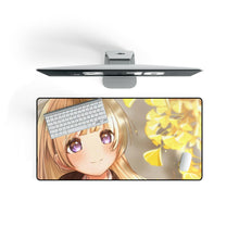 Load image into Gallery viewer, Anime Girl Mouse Pad (Desk Mat) On Desk
