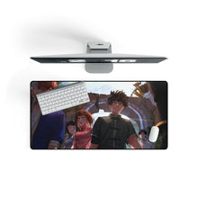 Load image into Gallery viewer, My Hero Academia Izuku Midoriya, Tenya Iida Mouse Pad (Desk Mat) On Desk
