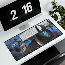 Load image into Gallery viewer, Kisame Mouse Pad (Desk Mat) With Laptop
