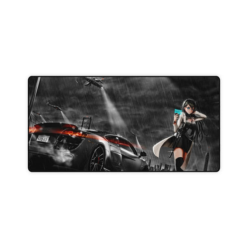 Anime Girl Mouse Pad (Desk Mat)