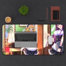 Load image into Gallery viewer, Is The Order A Rabbit? Mouse Pad (Desk Mat) With Laptop
