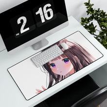 Load image into Gallery viewer, Hyouka Eru Chitanda Mouse Pad (Desk Mat) With Laptop
