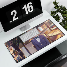 Load image into Gallery viewer, Anime Girl Mouse Pad (Desk Mat) With Laptop
