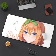 Load image into Gallery viewer, The Quintessential Quintuplets Yotsuba Nakano Mouse Pad (Desk Mat) On Desk
