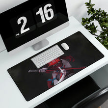 Load image into Gallery viewer, Anime, Girl, Red Eye, Warrior, Katana, Mouse Pad (Desk Mat)
