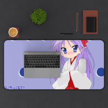 Load image into Gallery viewer, Lucky Star Kagami Hiiragi Mouse Pad (Desk Mat) With Laptop
