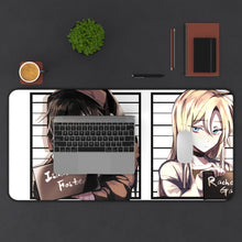 Load image into Gallery viewer, Angels Of Death Rachel Gardner Mouse Pad (Desk Mat) With Laptop
