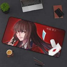 Load image into Gallery viewer, Kakegurui Yumeko Jabami Mouse Pad (Desk Mat) On Desk
