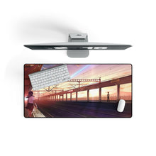Load image into Gallery viewer, Mitsuha and Taki (Your Name) Mouse Pad (Desk Mat) On Desk
