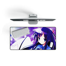 Load image into Gallery viewer, Hanbun no Tsuki ga Noboru Sora Mouse Pad (Desk Mat) On Desk
