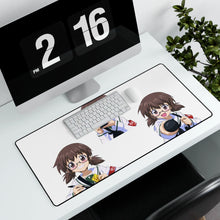 Load image into Gallery viewer, Girls und Panzer Mouse Pad (Desk Mat) With Laptop
