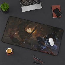 Load image into Gallery viewer, Hyakkimaru Mouse Pad (Desk Mat) On Desk
