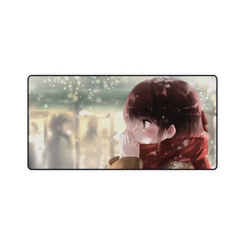 Anime Girl Mouse Pad (Desk Mat)