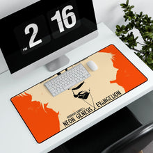 Load image into Gallery viewer, Anime Neon Genesis Evangelion Mouse Pad (Desk Mat) With Laptop
