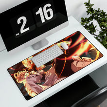 Load image into Gallery viewer, Tanjiro Kamado vs Rui, Kimetsu no Yaiba, Mouse Pad (Desk Mat)

