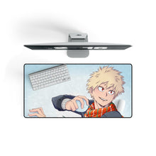 Load image into Gallery viewer, My Hero Academia Katsuki Bakugou Mouse Pad (Desk Mat) On Desk
