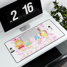 Load image into Gallery viewer, Nisekoi Chitoge Kirisaki, Kosaki Onodera, Seishirou Tsugumi, Marika Tachibana, Ruri Miyamoto Mouse Pad (Desk Mat) With Laptop
