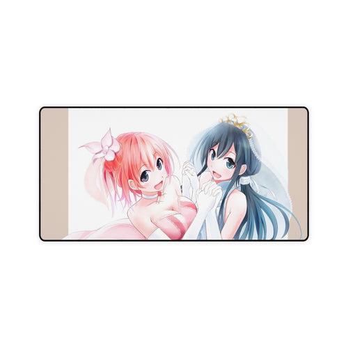 My Teen Romantic Comedy SNAFU Yukino Yukinoshita, Yui Yuigahama Mouse Pad (Desk Mat)