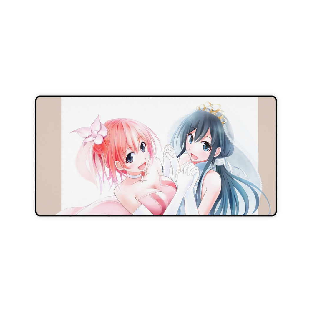 My Teen Romantic Comedy SNAFU Yukino Yukinoshita, Yui Yuigahama Mouse Pad (Desk Mat)