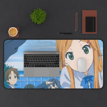 Load image into Gallery viewer, Kokoro Connect Himeko Inaba, Iori Nagase, Taichi Yaegashi, Yui Kiriyama Mouse Pad (Desk Mat) With Laptop
