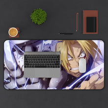 Load image into Gallery viewer, Anime FullMetal Alchemist Mouse Pad (Desk Mat) With Laptop
