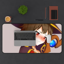 Load image into Gallery viewer, Megumin Mouse Pad (Desk Mat) With Laptop
