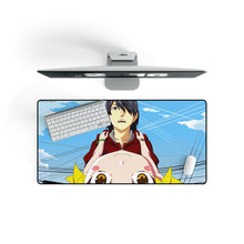 Load image into Gallery viewer, Monogatari (Series) Mouse Pad (Desk Mat) On Desk
