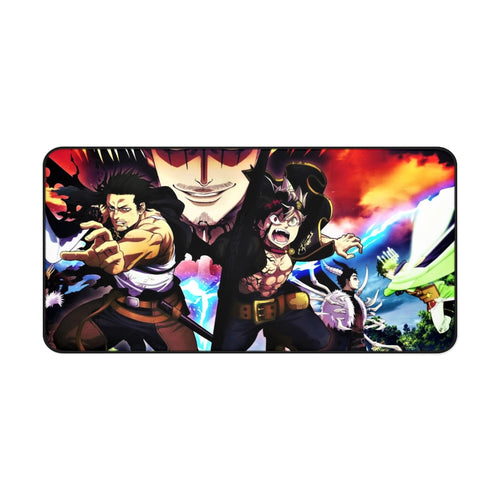Black Clover Asta, Noelle Silva, Yuno, Yami Sukehiro Mouse Pad (Desk Mat)