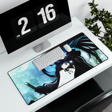 Load image into Gallery viewer, Black Rock Shooter Mouse Pad (Desk Mat)
