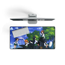 Load image into Gallery viewer, Girls und Panzer Mouse Pad (Desk Mat) On Desk
