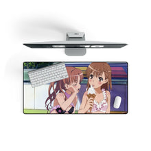 Load image into Gallery viewer, A Certain Scientific Railgun Mouse Pad (Desk Mat) On Desk

