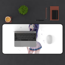 Load image into Gallery viewer, Nagi No Asukara Mouse Pad (Desk Mat) With Laptop
