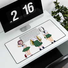 Load image into Gallery viewer, Girls und Panzer Mouse Pad (Desk Mat) With Laptop
