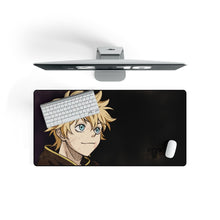 Load image into Gallery viewer, Black Clover Luck Voltia Mouse Pad (Desk Mat) Background
