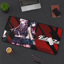 Load image into Gallery viewer, Danganronpa Mouse Pad (Desk Mat) On Desk
