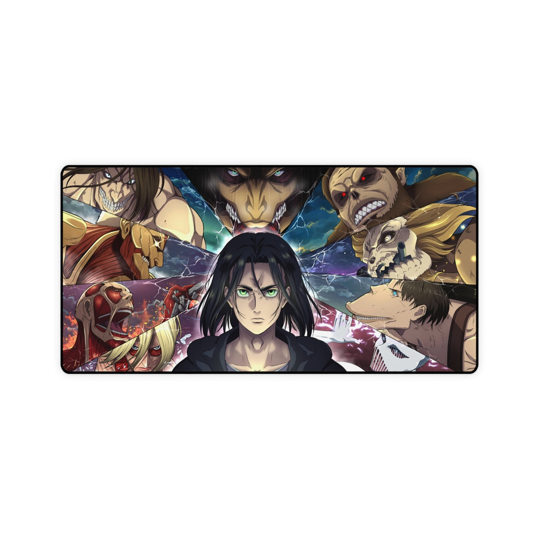 Anime Attack On Titan Mouse Pad (Desk Mat)