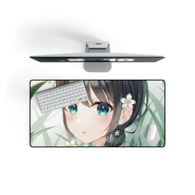 Load image into Gallery viewer, Anime Girl Mouse Pad (Desk Mat) On Desk
