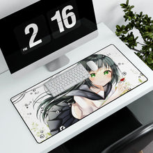 Load image into Gallery viewer, Anime Girl Mouse Pad (Desk Mat) With Laptop
