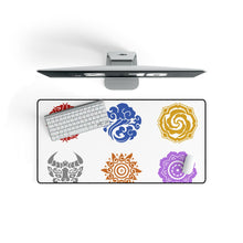 Load image into Gallery viewer, All motif from clan and demonic cultivation Mouse Pad (Desk Mat) On Desk
