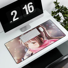 Load image into Gallery viewer, Anime Girl Mouse Pad (Desk Mat) With Laptop
