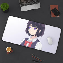Load image into Gallery viewer, Kuzu No Honkai Hanabi Yasuraoka Mouse Pad (Desk Mat) On Desk
