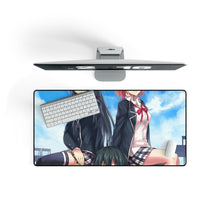 Load image into Gallery viewer, My Teen Romantic Comedy SNAFU Hachiman Hikigaya, Yukino Yukinoshita, Yui Yuigahama Mouse Pad (Desk Mat) On Desk
