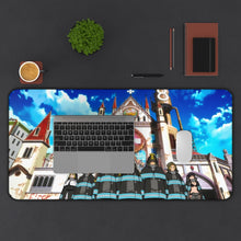 Load image into Gallery viewer, Fire Force Mouse Pad (Desk Mat) With Laptop

