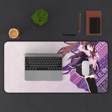 Load image into Gallery viewer, Monogatari (Series) Mouse Pad (Desk Mat) With Laptop
