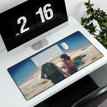 Load image into Gallery viewer, Your Name. Mouse Pad (Desk Mat) With Laptop
